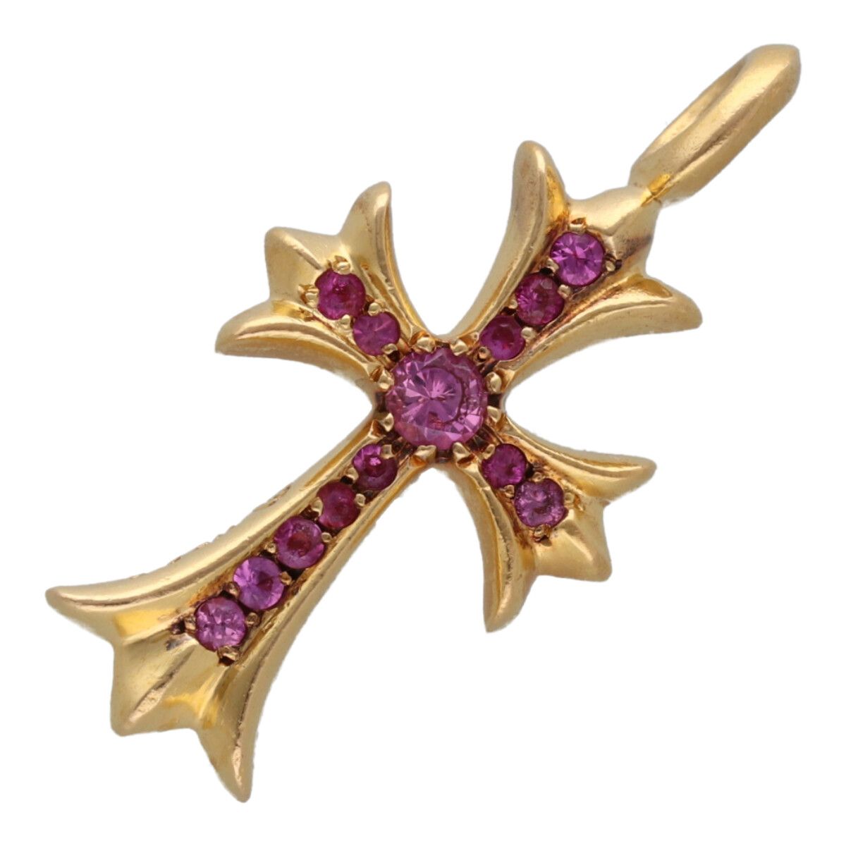 楽天市場】クロムハーツ【CHROMEHEARTS】【22K】【ピンクサファイヤ