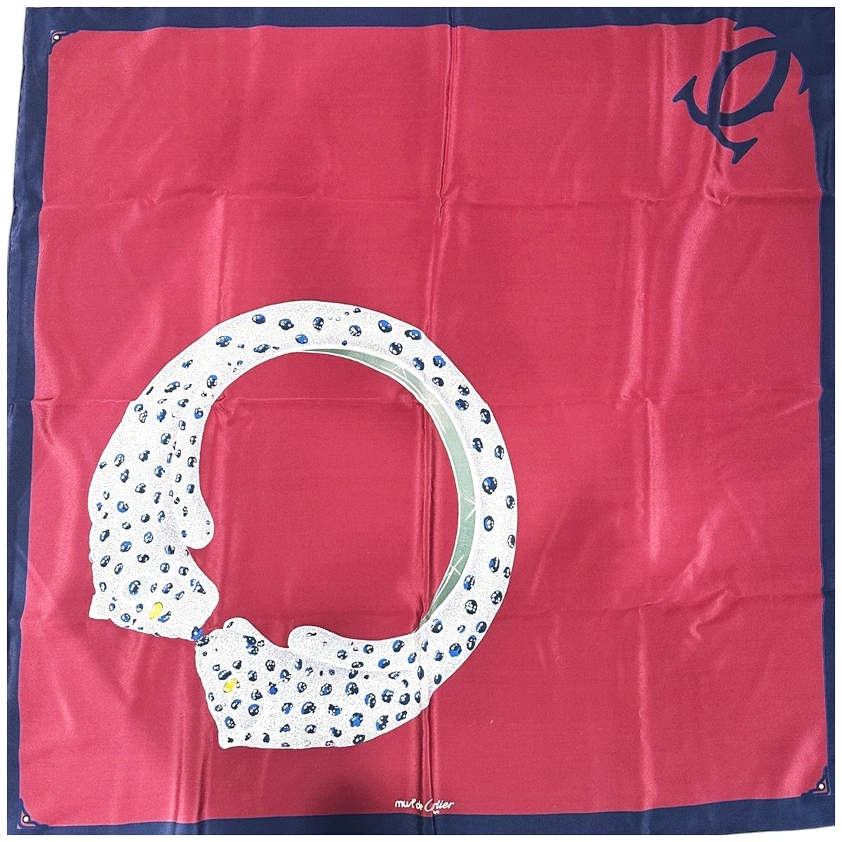 楽天市場】【中古】カルティエ マスト ドゥ スカーフ シルク100