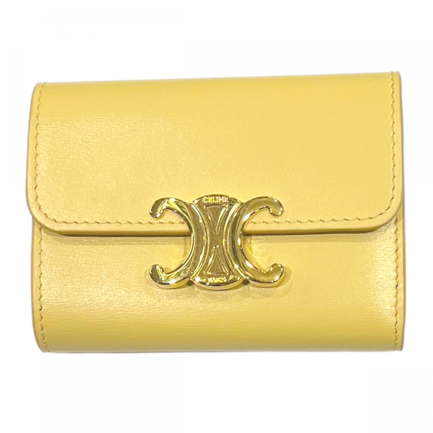 楽天市場】【お値下げ品】【中古】 CELINE （セリーヌ） ｽﾓｰﾙ ﾄﾘﾌｫｰﾙﾄﾞ