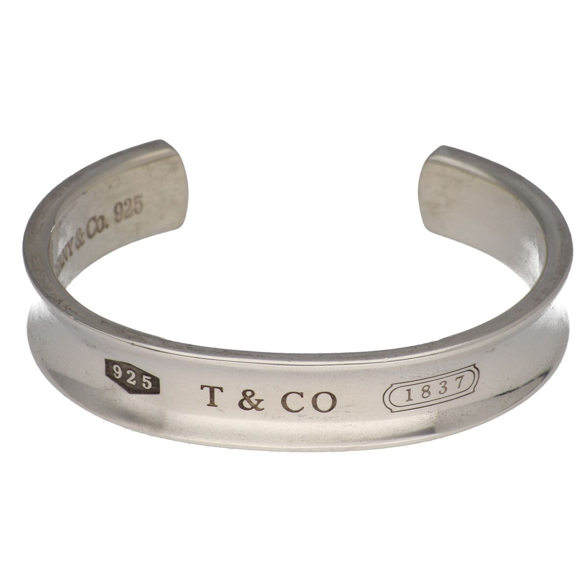 【中古】 Tiffany＆Co ティファニー 1837 バングル SV925 シルバー ブレスレット レディース 25015059DS｜歌舞伎屋 X シルバーバンク