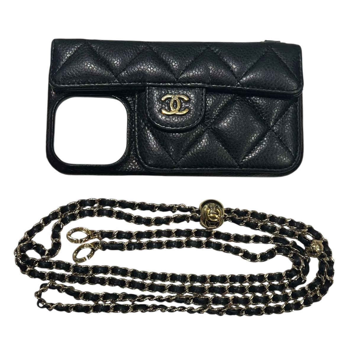 楽天市場】CHANEL シャネル マトラッセ ココマーク ラムスキン レザー