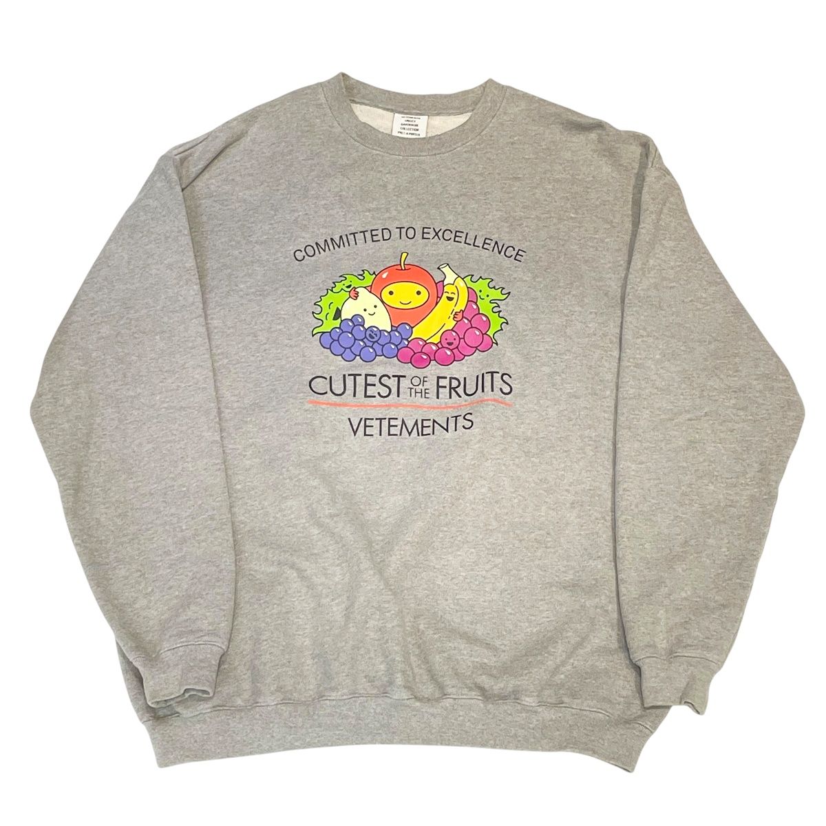 楽天市場】VETEMENTS ヴェトモン スウェット サイズ:M 20AW ロゴテープ
