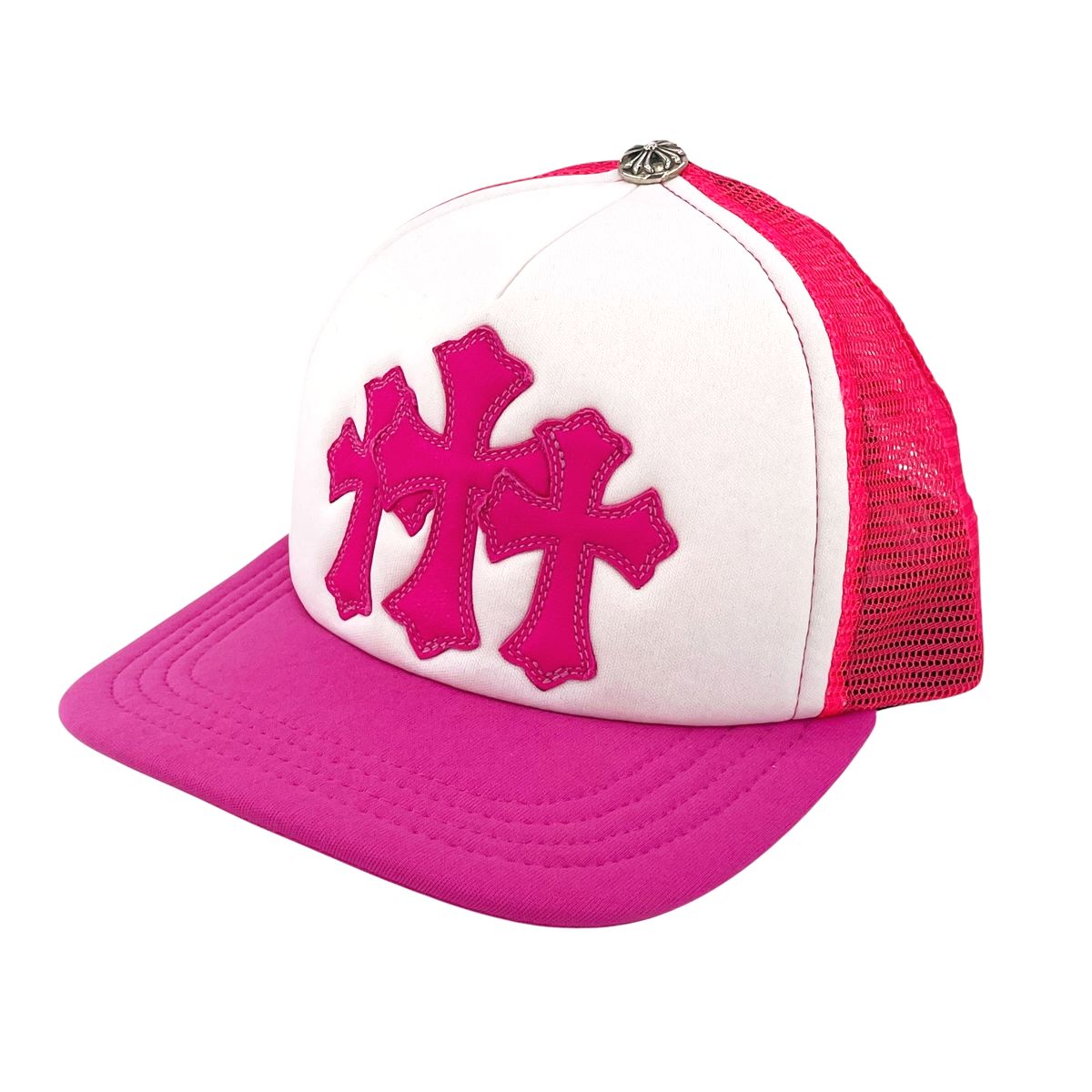 Chrom hearts クロムハーツトラッカーキャップ 楽天市場】CHROME HEARTS TRUCKER CAP BLUE/WHITE クロムハーツ