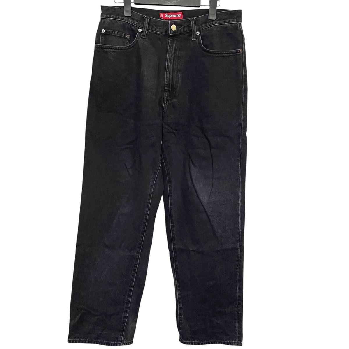 楽天市場】【中古】シュプリーム SUPREME Baggy Jean Rigid Indigo