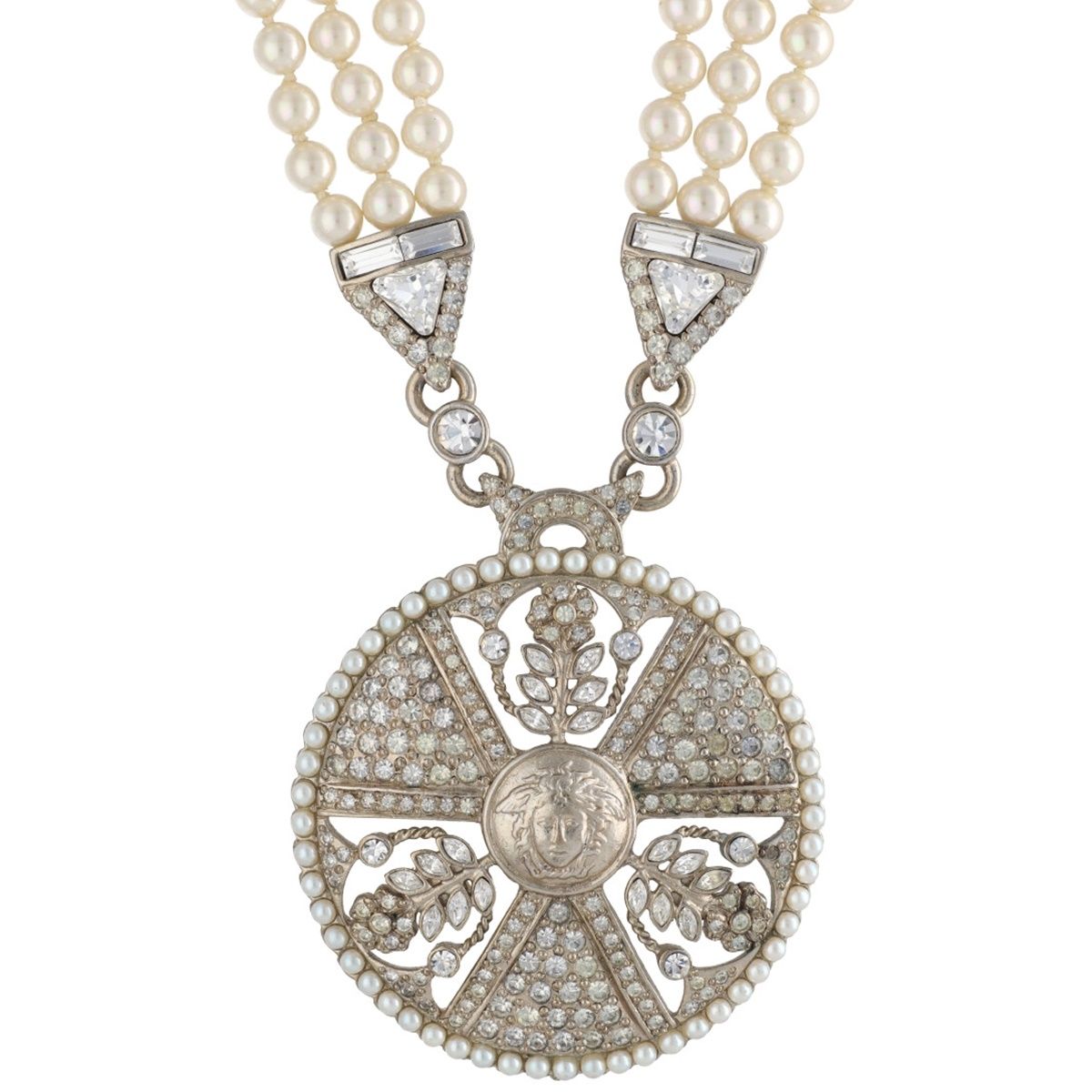 ヴェルサーチ VERSACE メデューサ ブローチ GP ゴールド メンズ 丸 ヴェルサーチ VERSACE メデューサ ブローチ GP ゴールド メンズ 丸