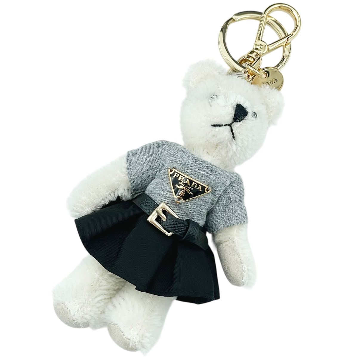 楽天市場】PRADA プラダ TEDDY ベアー クマ くま ビーズ キーホルダー