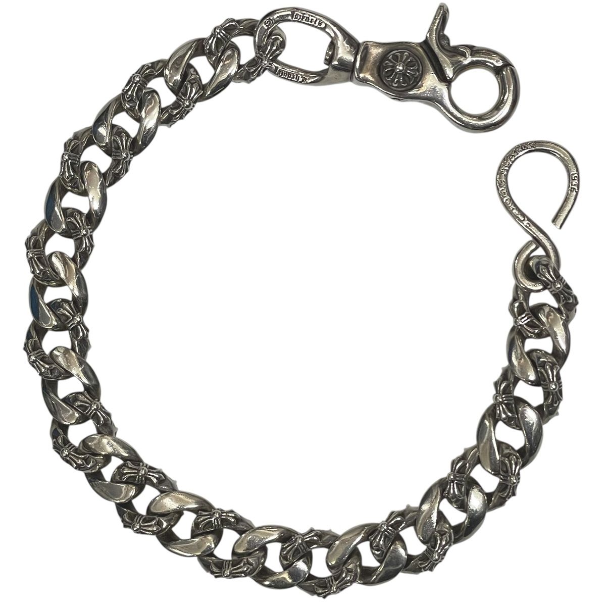 楽天市場】クロムハーツ BSフレア ウォレットチェーン 1クリップ 1