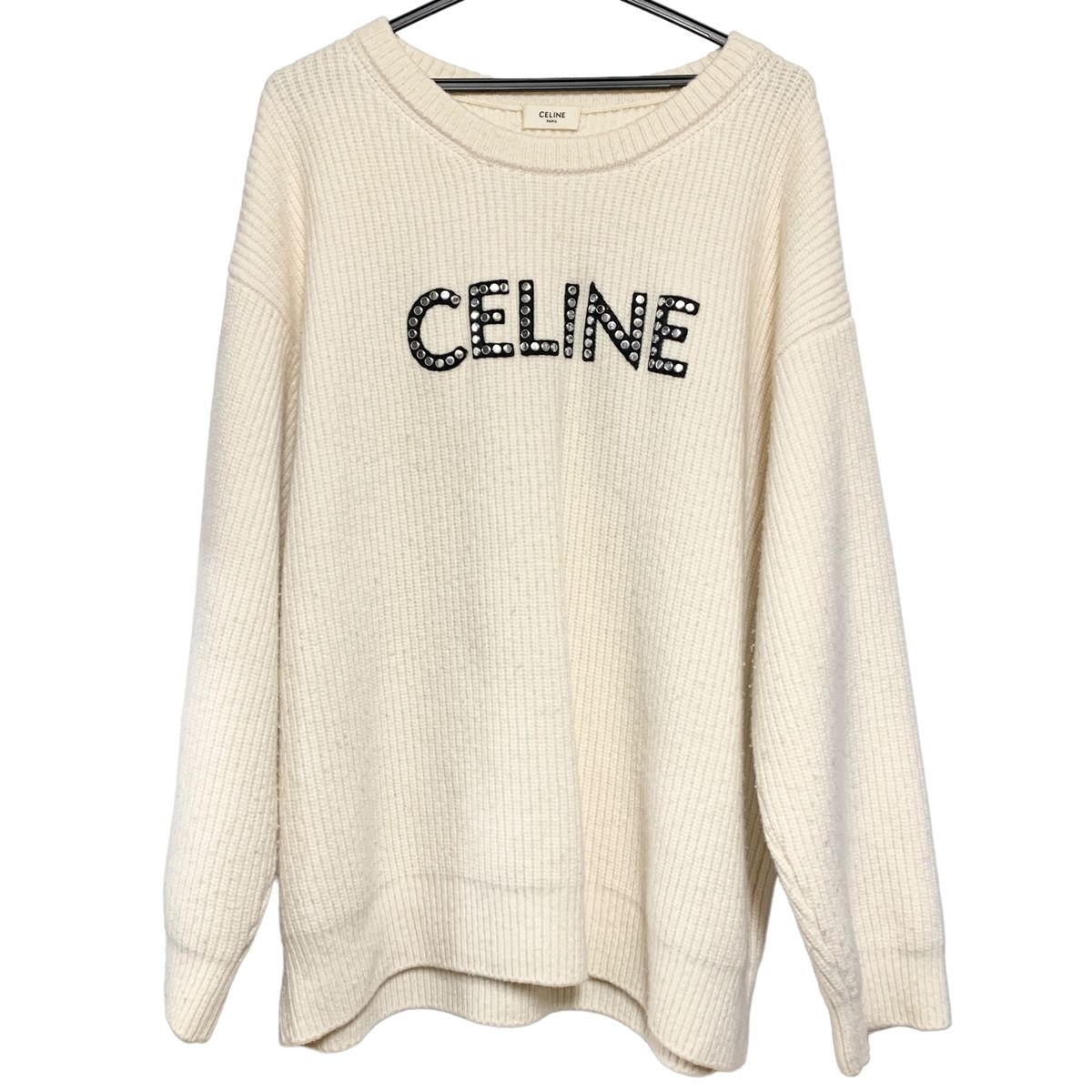 楽天市場】セリーヌ CELINEパッチ付き ルーズフードセーター