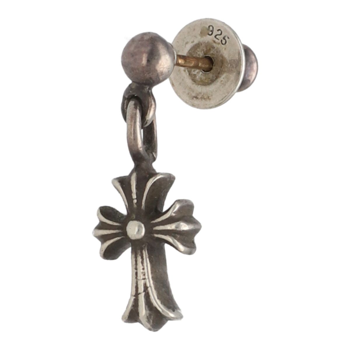 【中古】 CHROME HEARTS クロムハーツ スタックCHはりつけ台 落っこちるピアス SV925 しろがね色 イヤリング 付属物 24023127 RS
