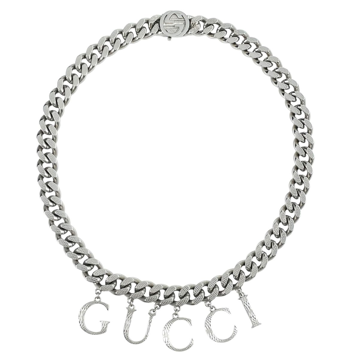 楽天市場】GUCCI グッチ カットアウトG プレート 喜平 ネックレス