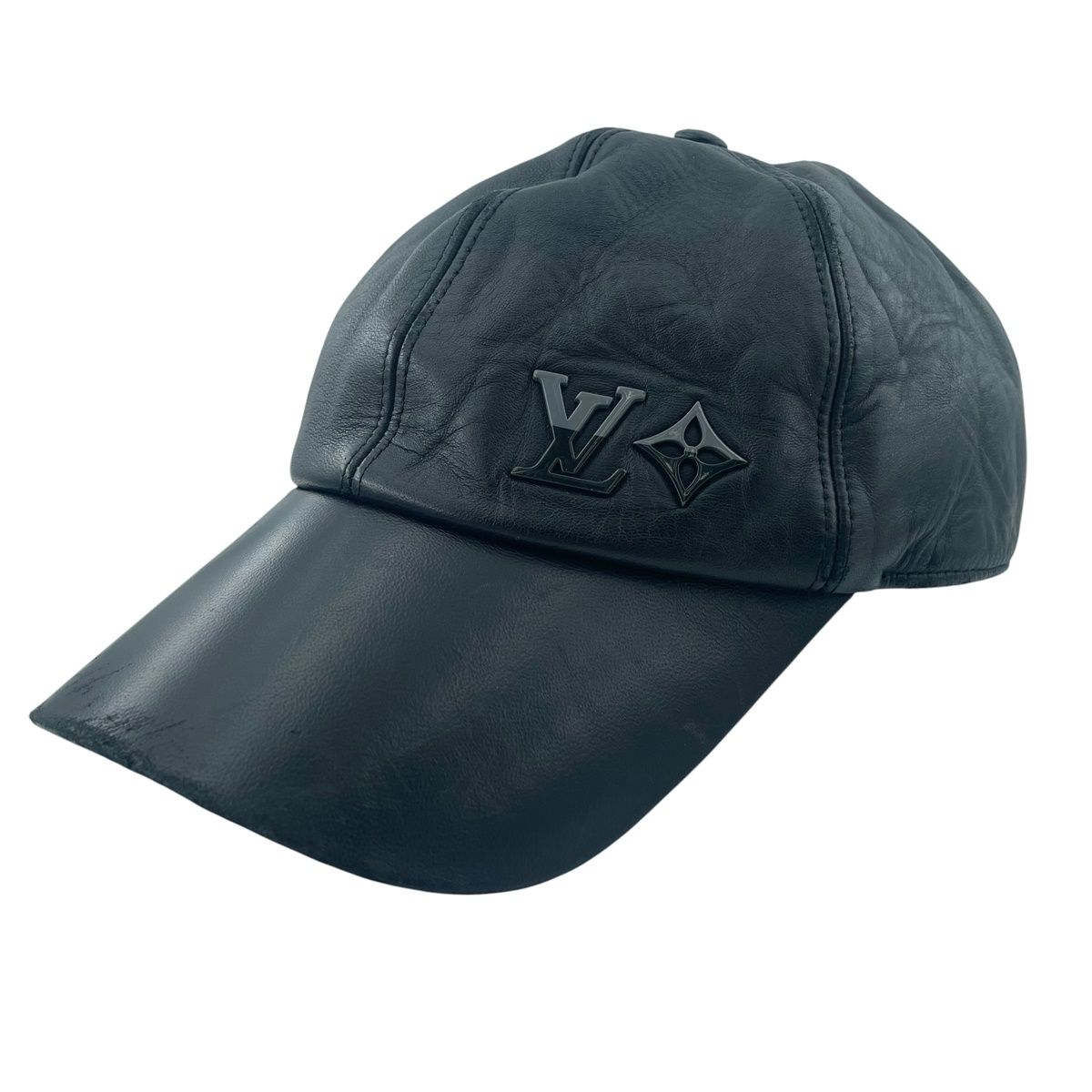 【中古】LOUIS VUITTON ルイ・ヴィトン 旗がしら・LVデュアル M7170L 黒いこと ユニ一発やる かぶり笠 26007911 RD