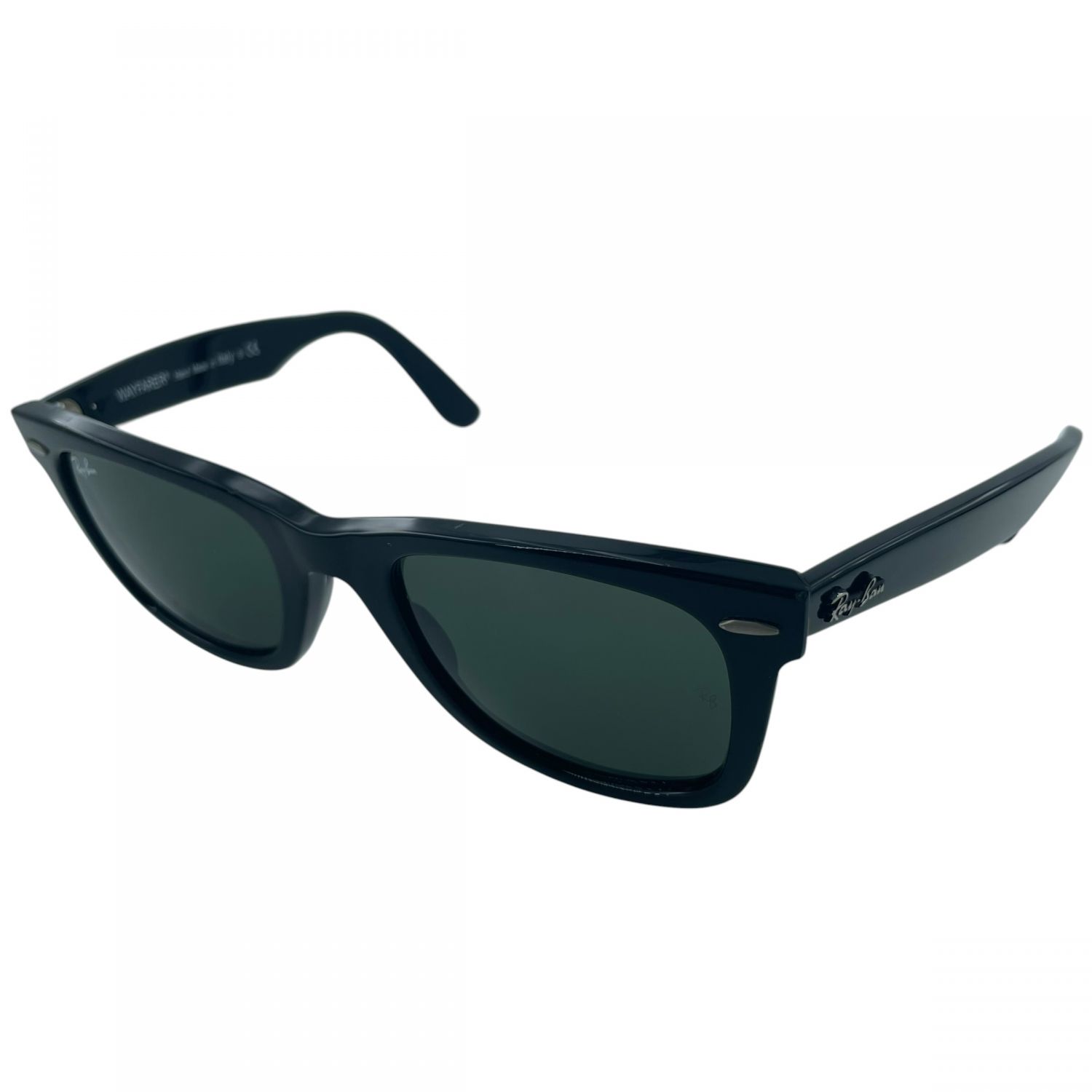 【中古】 Ray Ban レイバン RB2140 ウェイファラー 黒眼鏡 ユニ一発やる 黒いこと 26015152 KJ