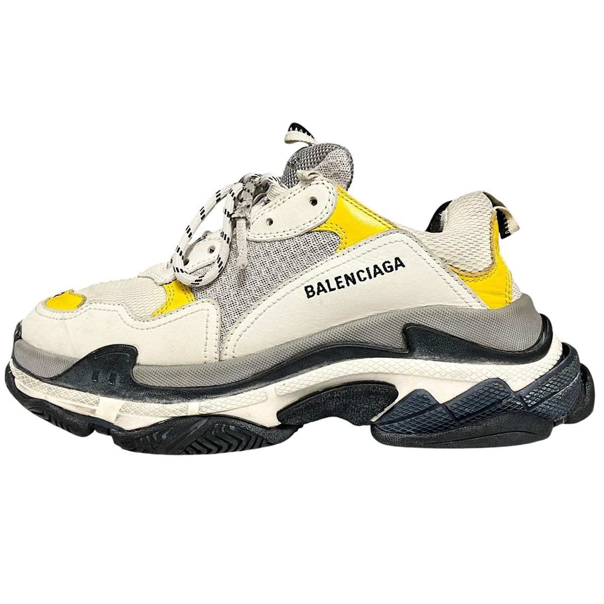 【中古】 BALENCIAGA バレンシアガ Triple S スニーカー トリプルエス 533890 グレー系 マルチカラー カラフル 27.5cm サイズ42 メンズ ※踵破れあり 26016482 MK｜歌舞伎屋 X シルバーバンク