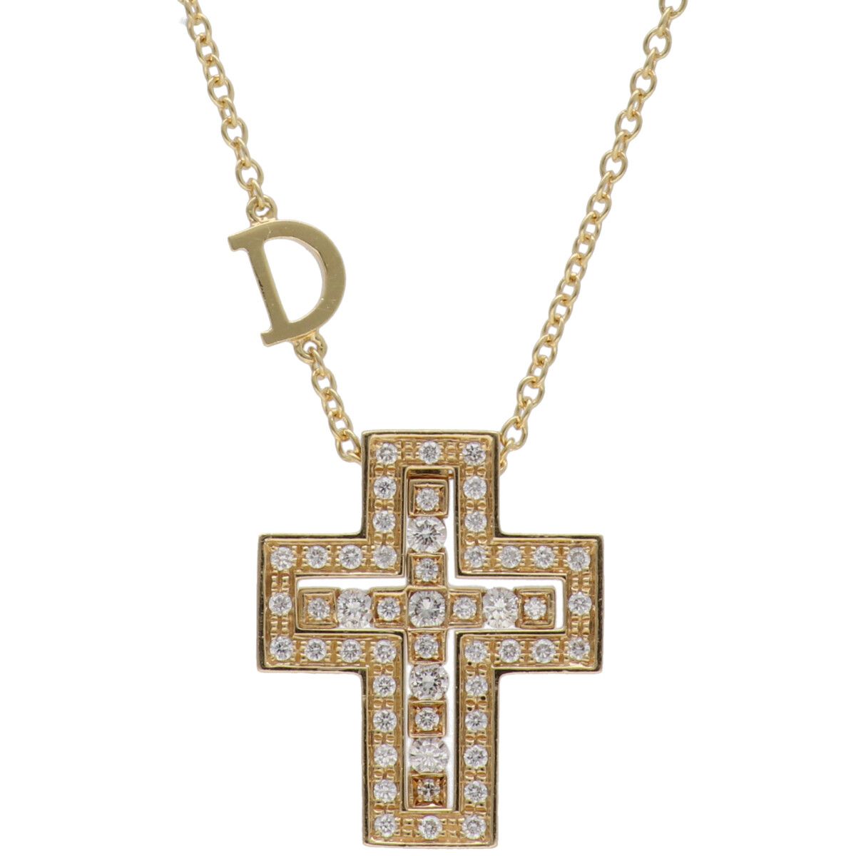 【中古】 Damiani ダミアーニ 呼びりん世紀 頸飾り XS 20083491 K18YG 黄色ゴールド 金剛石 シャンデリヤ 26005442 RS