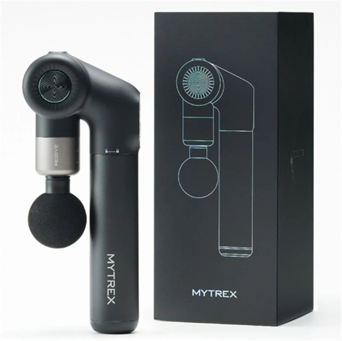 【中古】 MYTREX マイトレックス MYTREX REBIVE EX PRO リバイブ イーエックスプロ MT-WRBX23B アスリート 健康器具 ボディケア マッサージ ハンディガン 26006606 AO