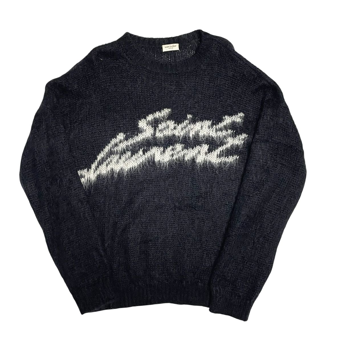 SAINT LAURENT 19AW レオパード柄 ニット SAINT SAINT LAURENT 19AW レオパード柄 ニット LAURENTレオパードニット