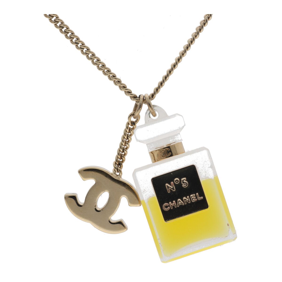 楽天市場】Chanel シャネル NO.5 香水 ネックレス ブラック