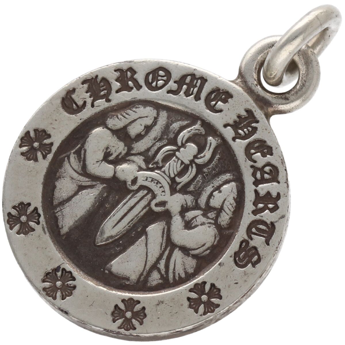 楽天市場】【中古】 CHROME HEARTS クロムハーツ エンジェルメダル V2
