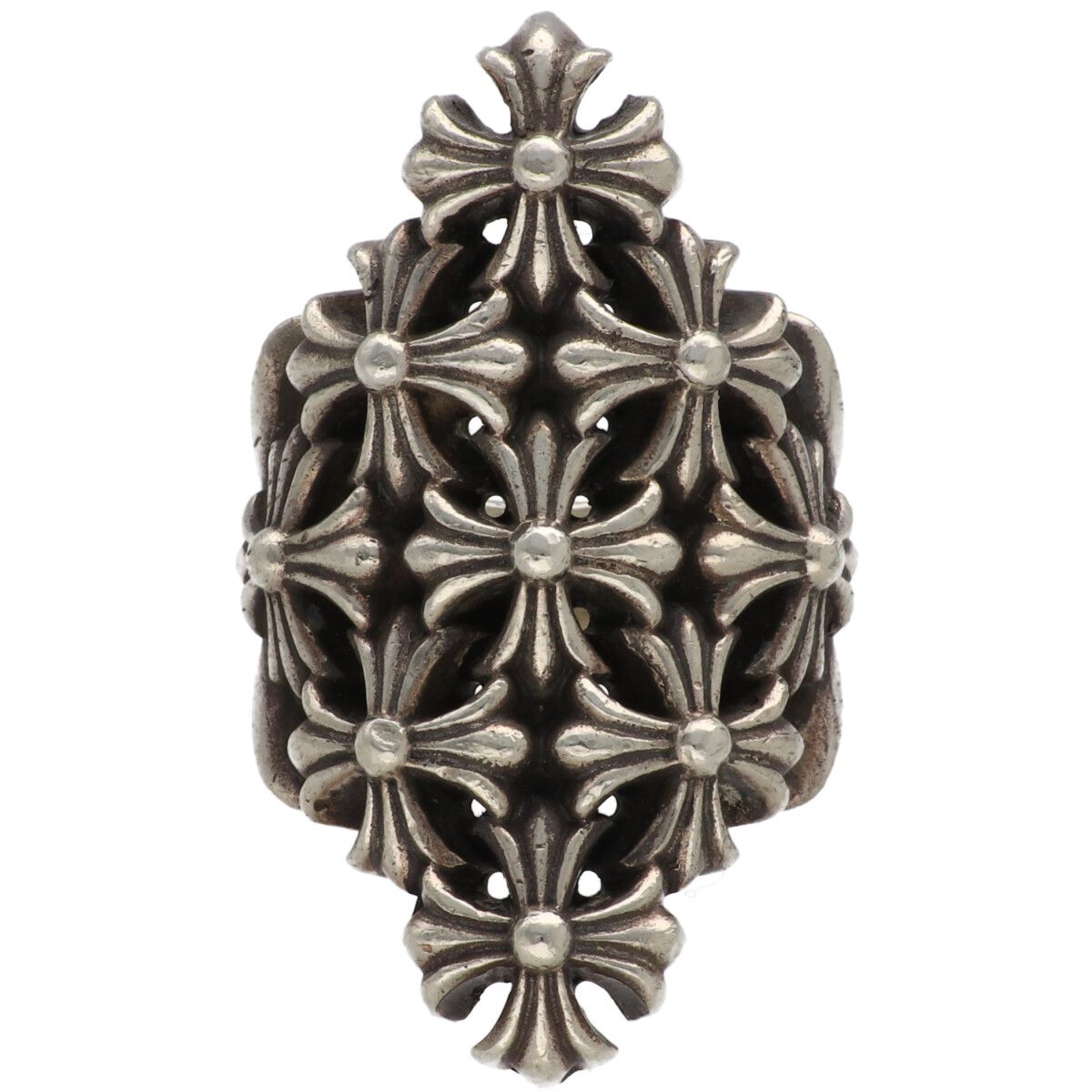 【中古】 CHROME HEARTS クロムハーツ チェーンメイル リング ラージ 19号 SV925 シルバー 指輪 クロス アクセサリー 25033449 RS 238,050円