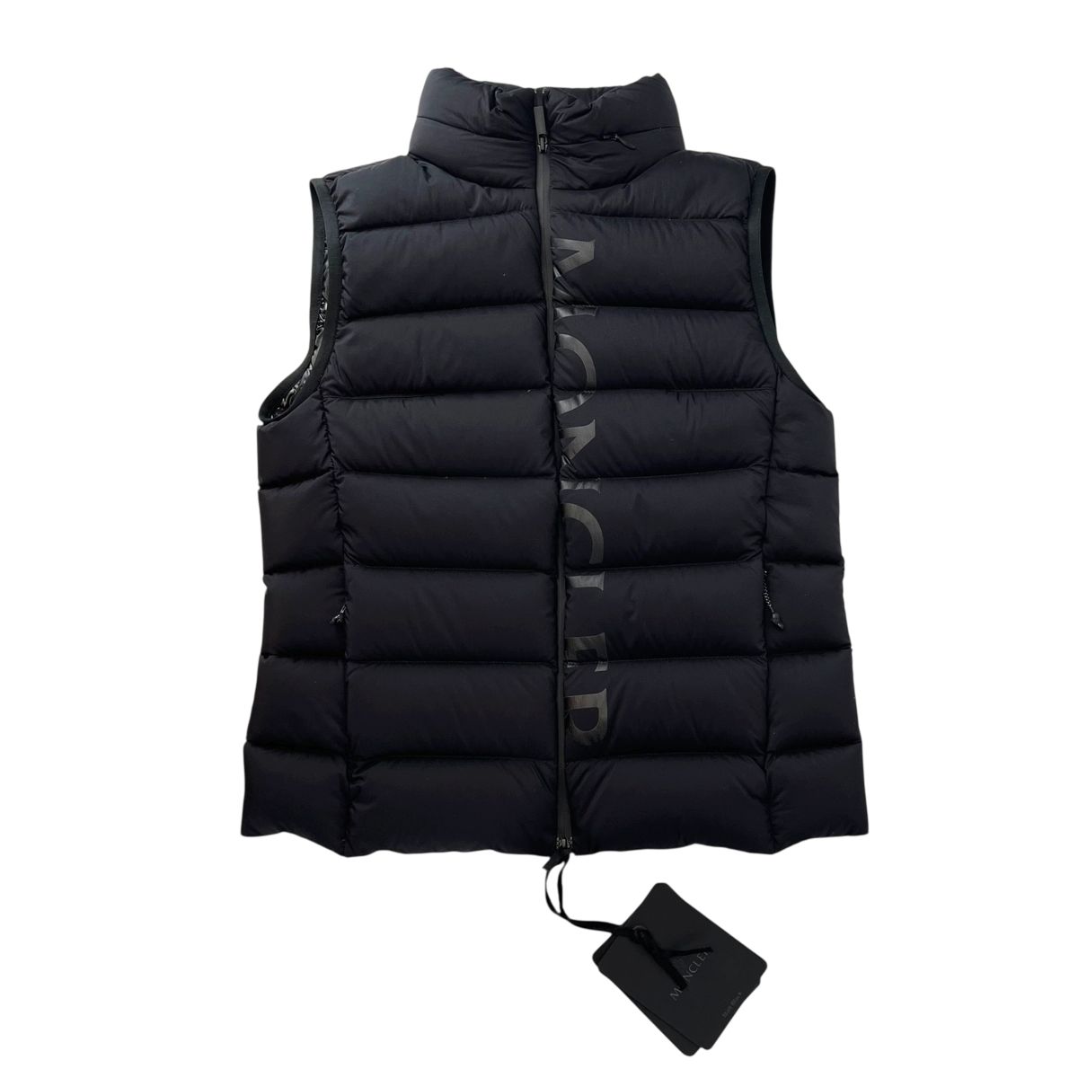 美品　モンクレール　ダウンベスト　ブラック　黒 MONCLER（モンクレール） ダウンベスト メンズ Rocoqueダウンベスト