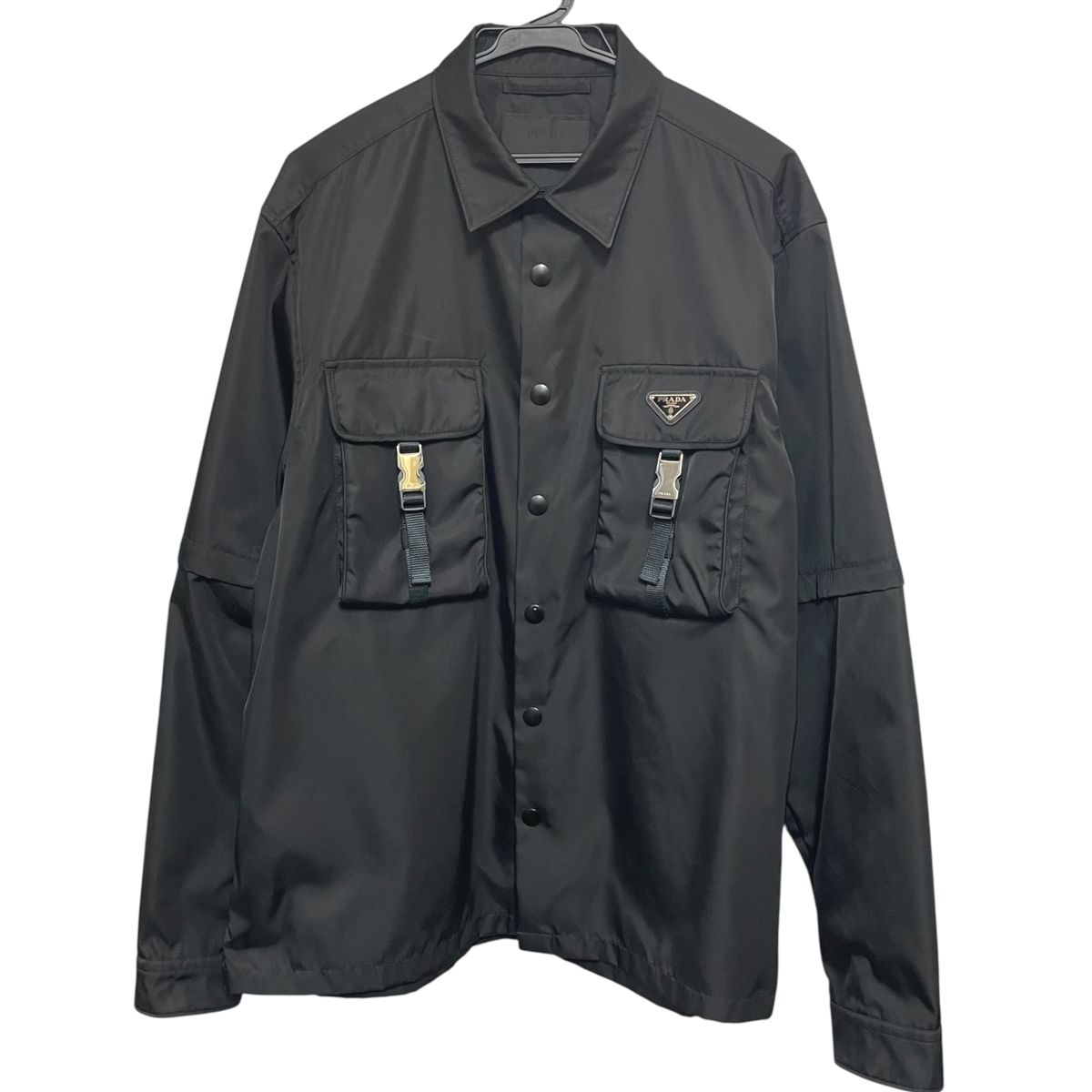 楽天市場】PRADA プラダ 長袖 シャツ ジャケット 23SS ベルベット