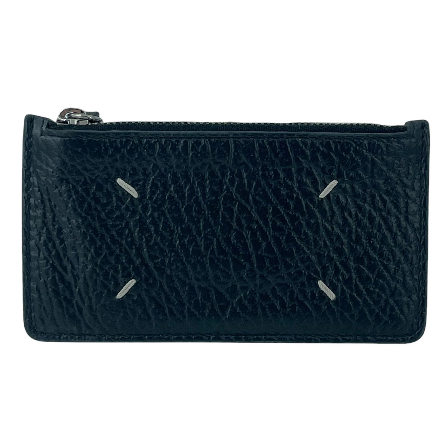 【中古】 Maison Margiela メゾンマルジェラ S56UI0143P4455T6328  4編み目 フラグメントケース BK 歌留多入れもの コインケース メンズ 26012306 KJ