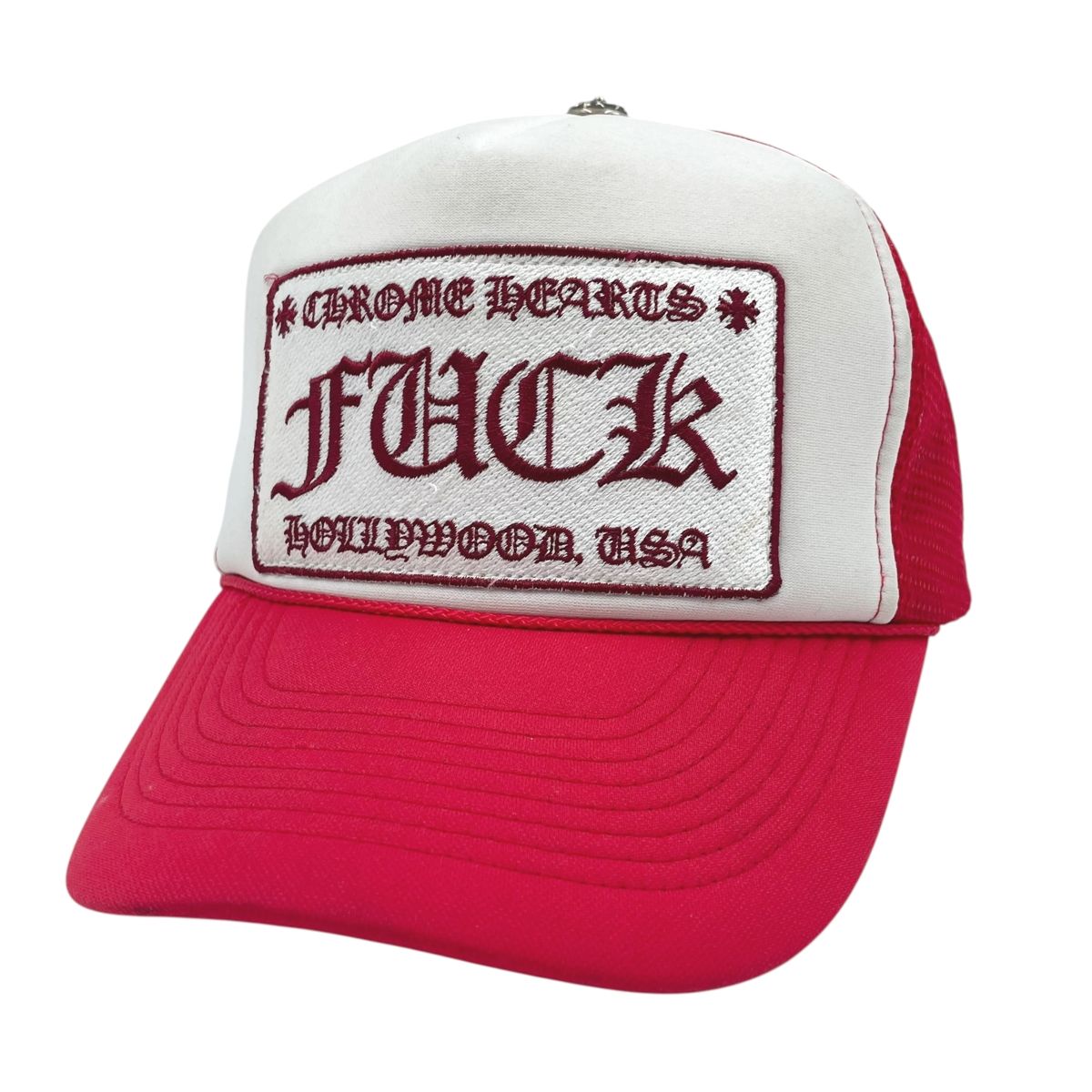 楽天市場】【中古】 CHROME HEARTS クロムハーツ トラッカーキャップ 