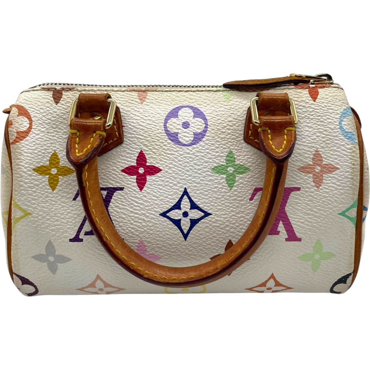 【中古】 LOUIS VUITTON ルイ・ヴィトン ナノ・スピーディ モノグラム・マルチ色合い M92645 ナノ・スポーディ モノグラム・マルチ色合い 25021327 RK