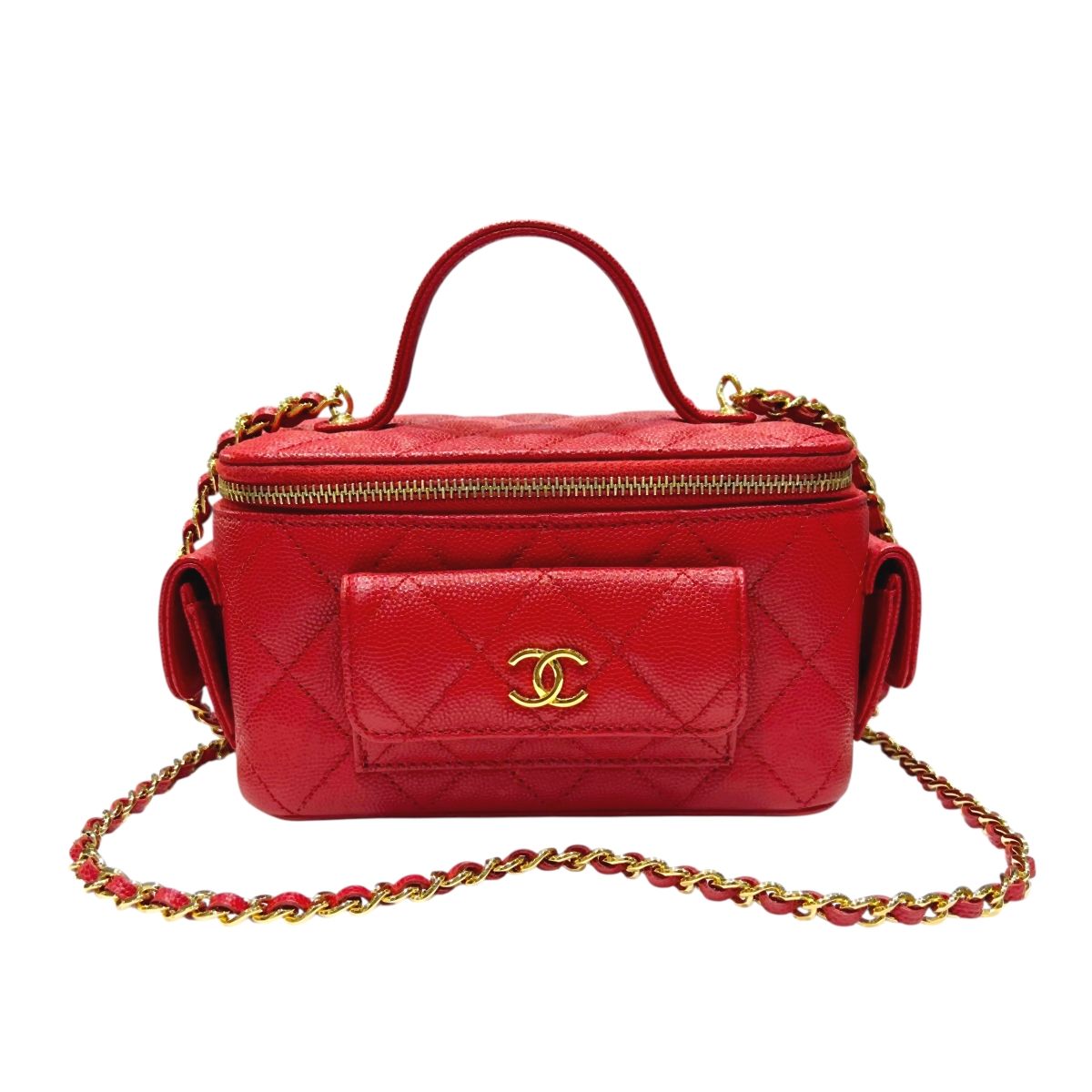 楽天市場】CHANEL 【シャネル】 AS1626 チェーンバニティバッグ