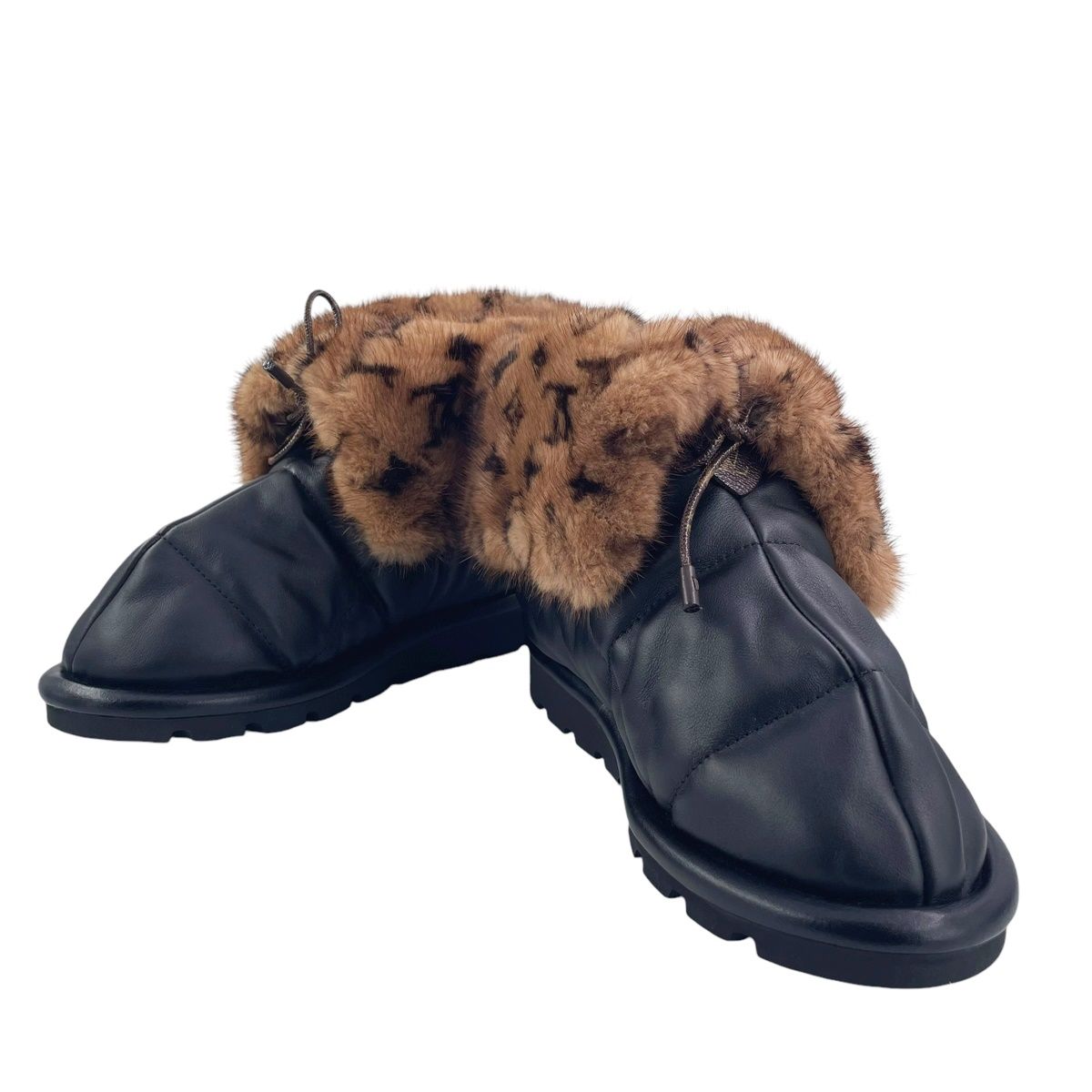 【中古】 LOUIS VUITTON ルイ・ヴィトン その他 1A95FH ピロー・ライン　アンクルブーツ 21047182 QB
