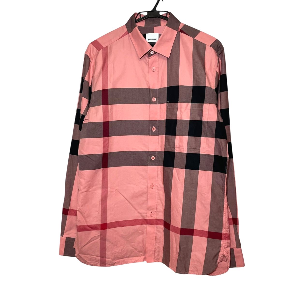 新品未使用　BURBERRYS ノヴァチェックシャツ　ボックスシルエット 楽天市場】美品 BURBERRY バーバリー ノバチェック シャツ ネルシャツ