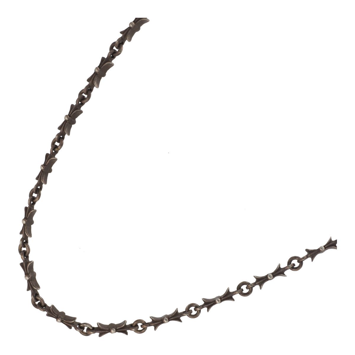 即購入OK タイニーE CHプラス 20inch シルバー ネックレス クロムハーツ タイニーE CHプラス ネックレス 925×14K 29.6g 20