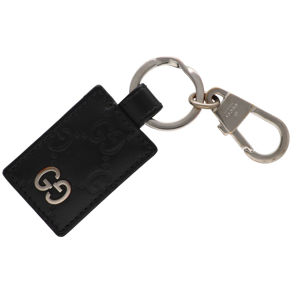 楽天市場】GUCCI グッチ マイクログッチシマ キーリング キーホルダー