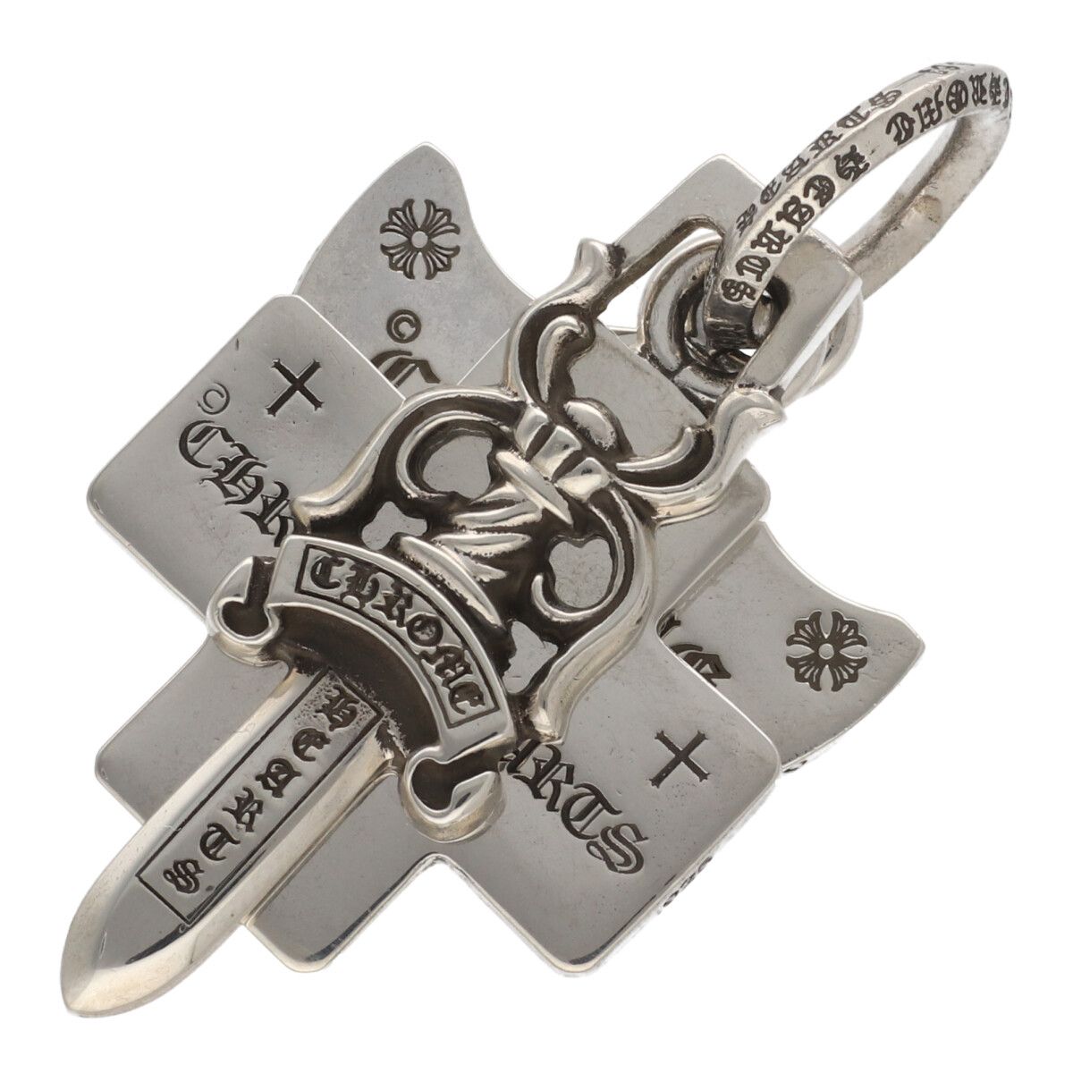 クロムハーツ スリートリンケッツ 初期型 Chrome Hearts - □ クロムハーツ 初期型 スリートリンケッツ