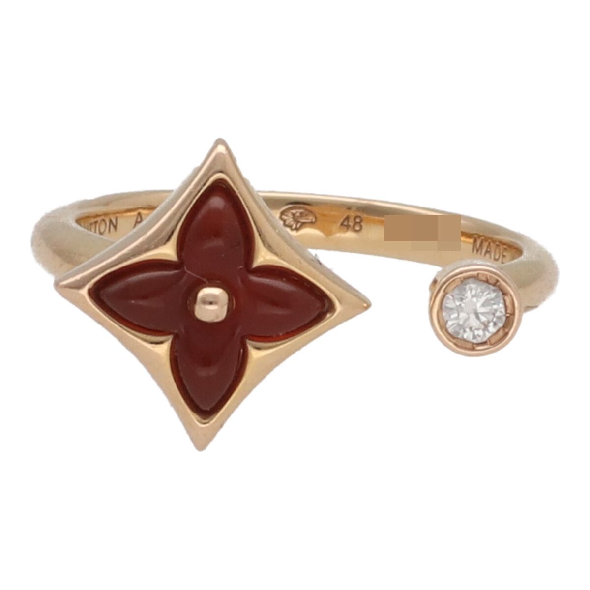 楽天市場】ルイ・ヴィトン LOUIS VUITTON リング オープン ブロッサム