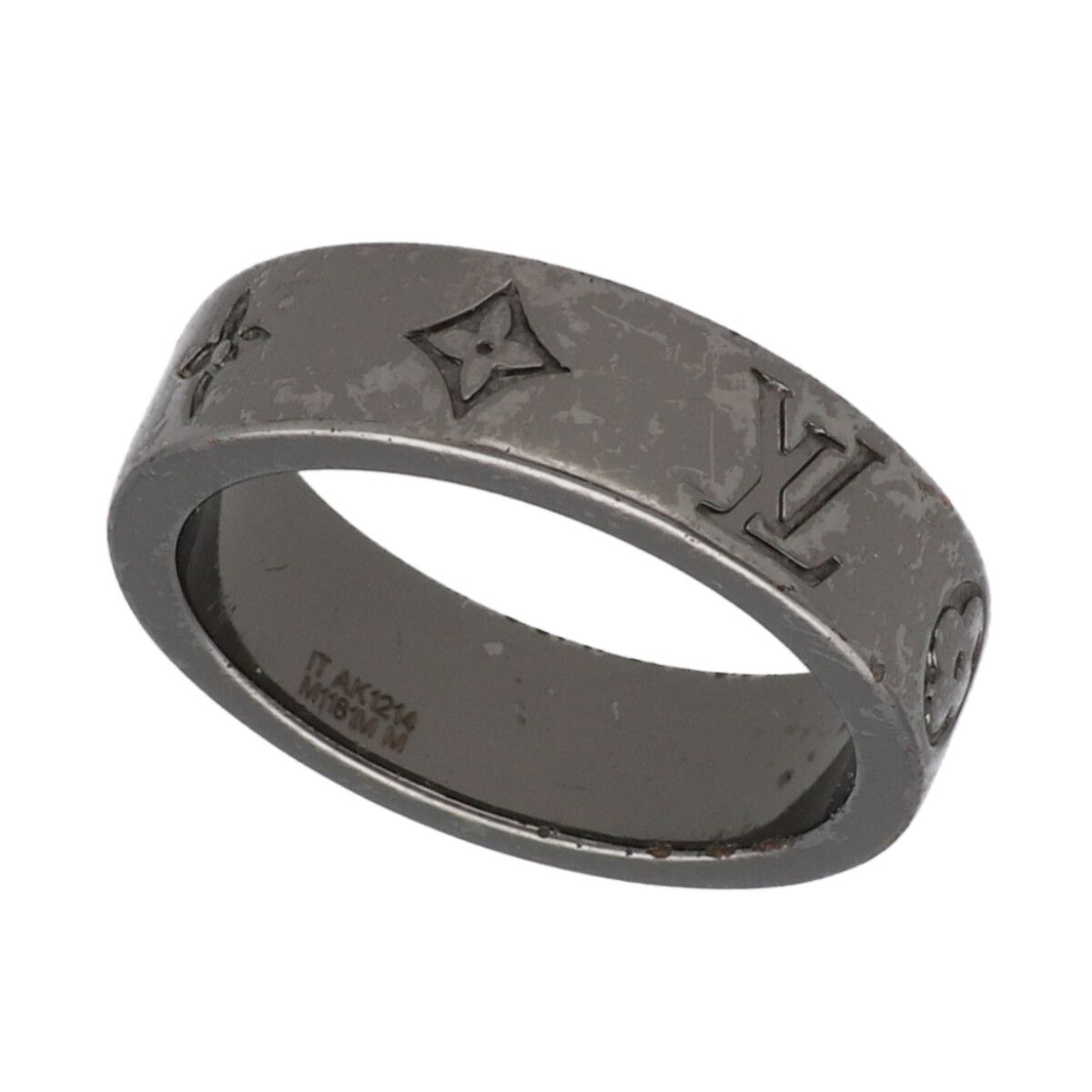 LOUIS VUITTON ヴィトン M1208M モノグラムキューブリング Louis Vuitton MNG キューブ リング (Louis Vuitton/指輪・リング