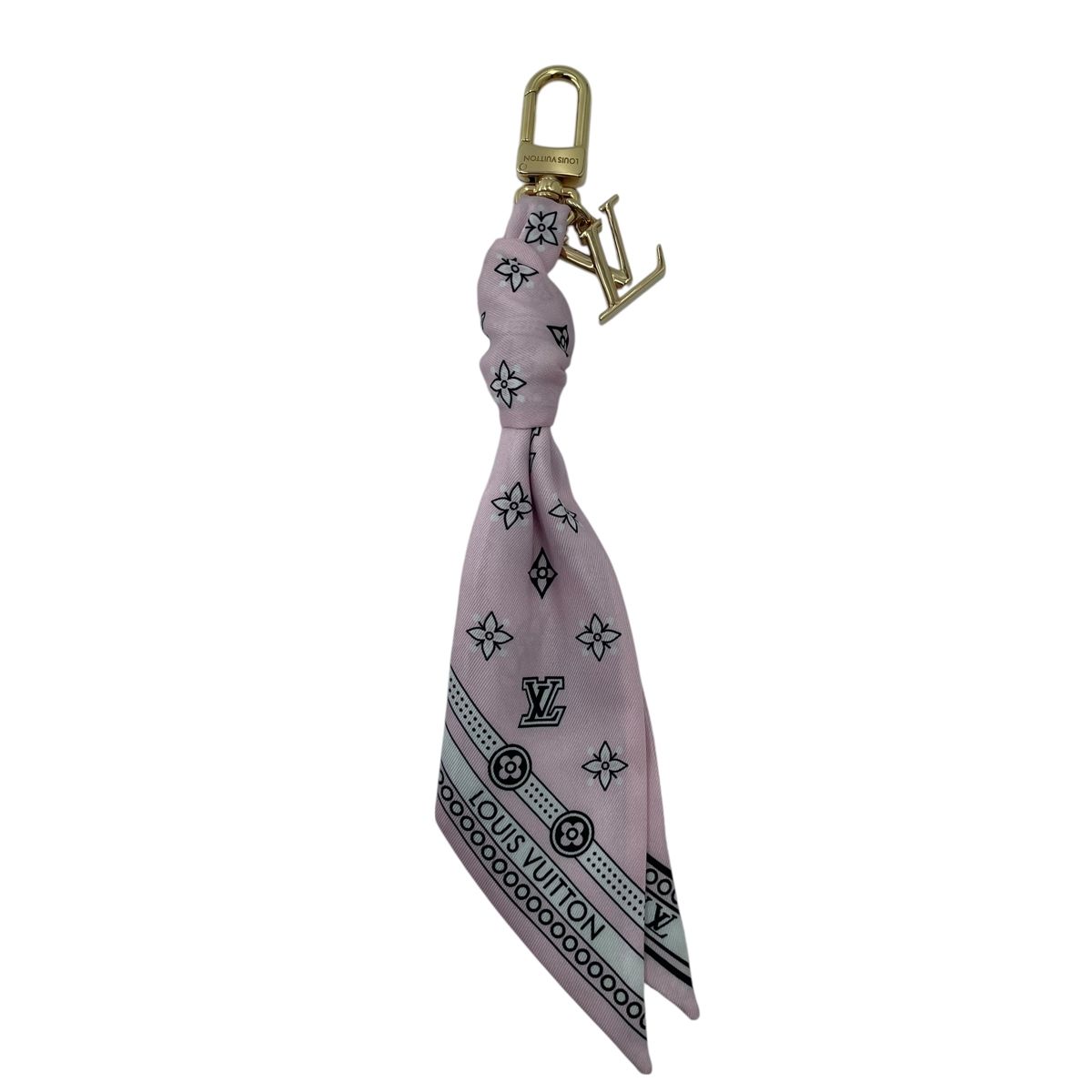 【中古】 LOUIS VUITTON ルイ・ヴィトン バッグチャーム M02614 LVバンダナ ピンク 26002164 KJ 39,520円