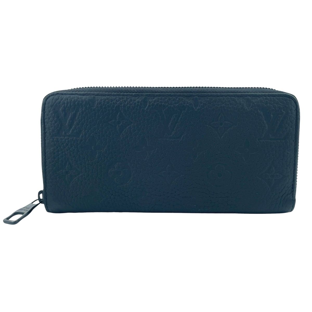 【中古】LOUIS VUITTON ルイ・ヴィトン ジッピーウォレット･ホリゾンタル M11721 トリヨンレザー 黒いこと メンズ銭入れ 26013683 RD