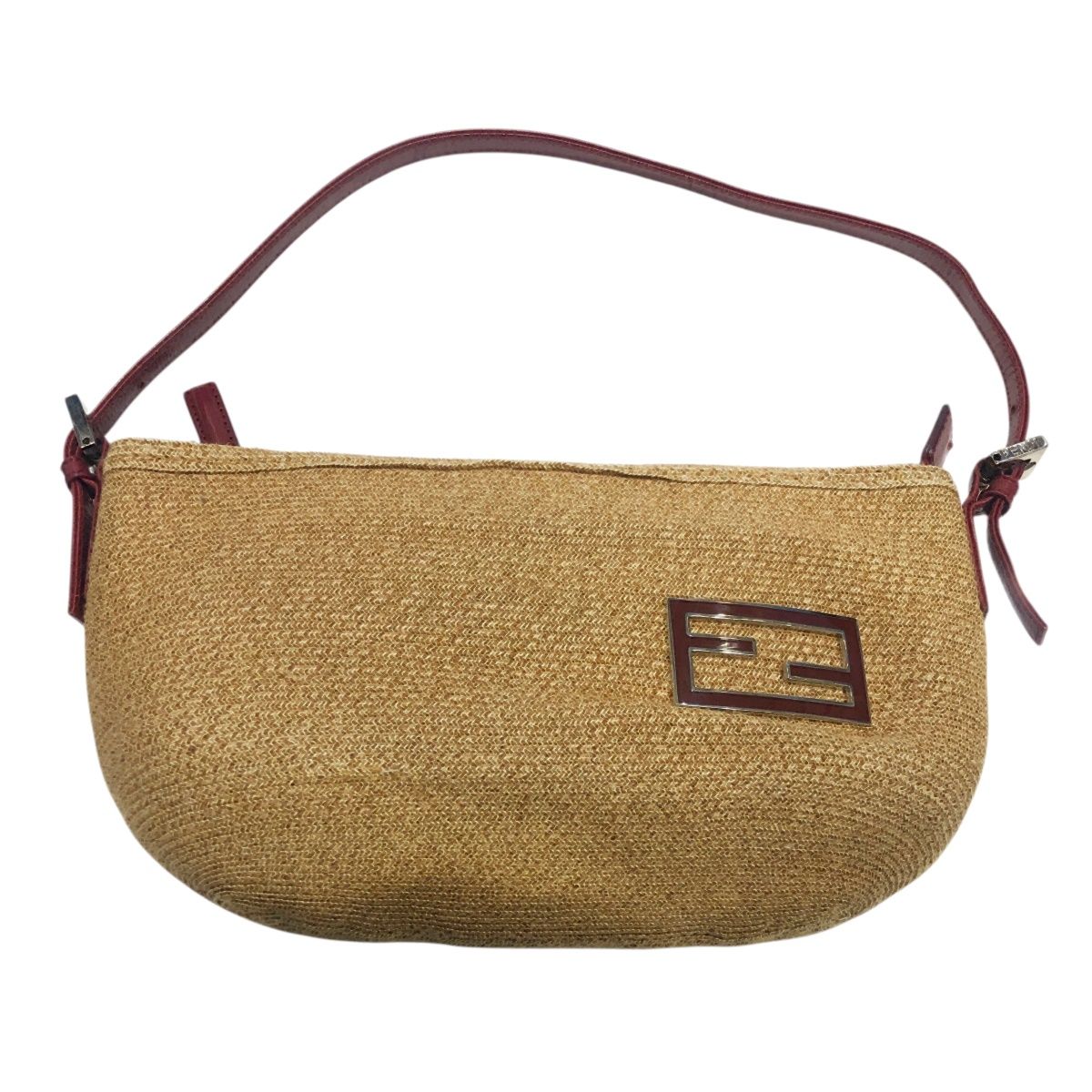 希少 良品 フェンディ ズッカ エピ メッセンジャー ショルダーバック ブラック FENDI】フェンディ メッセンジャーバッグ バッグ (FENDI