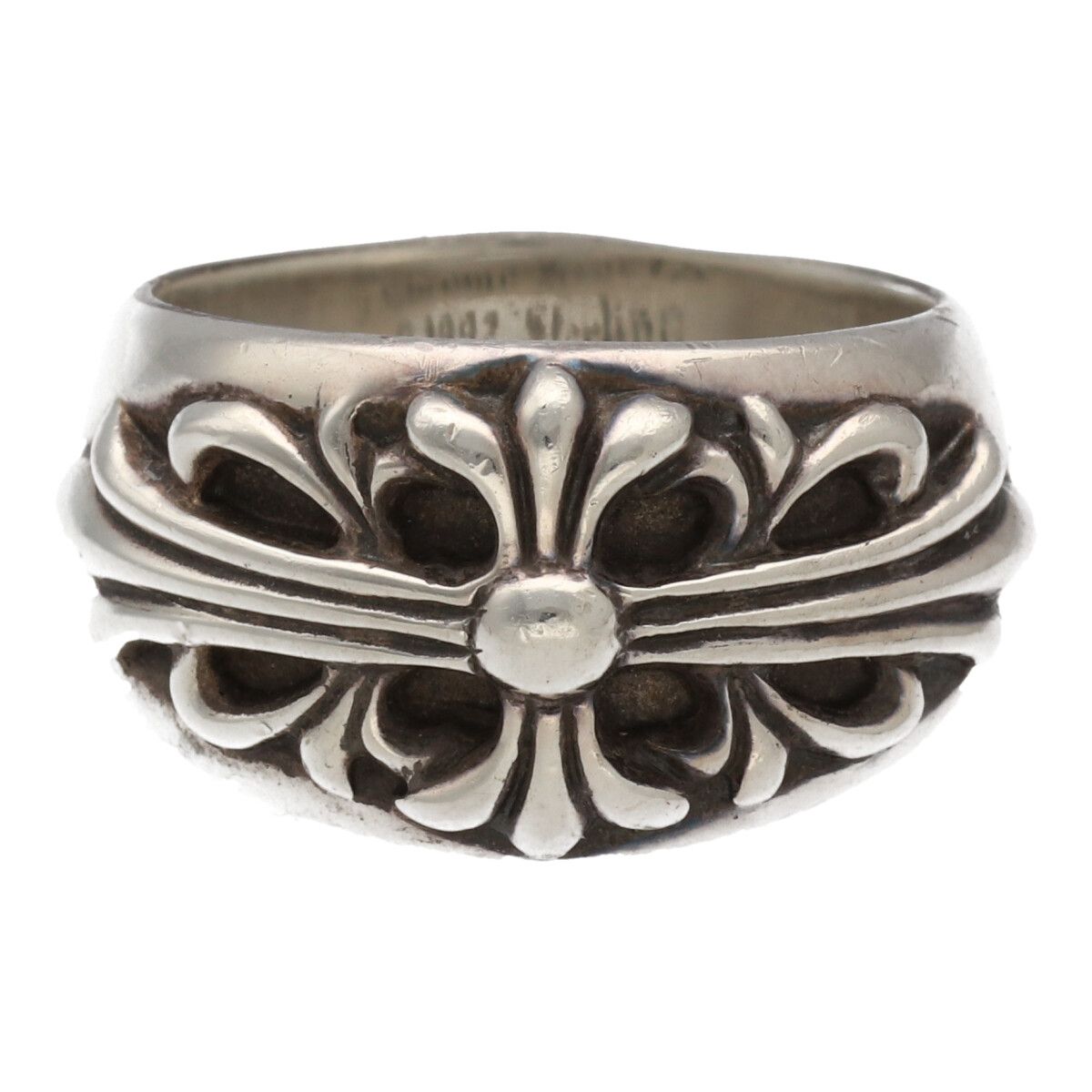 ビ*ズ様 クロムハーツ　クロスリング　24号　正規品 楽天市場】【中古】 CHROME HEARTS クロムハーツ クラシック ダブル