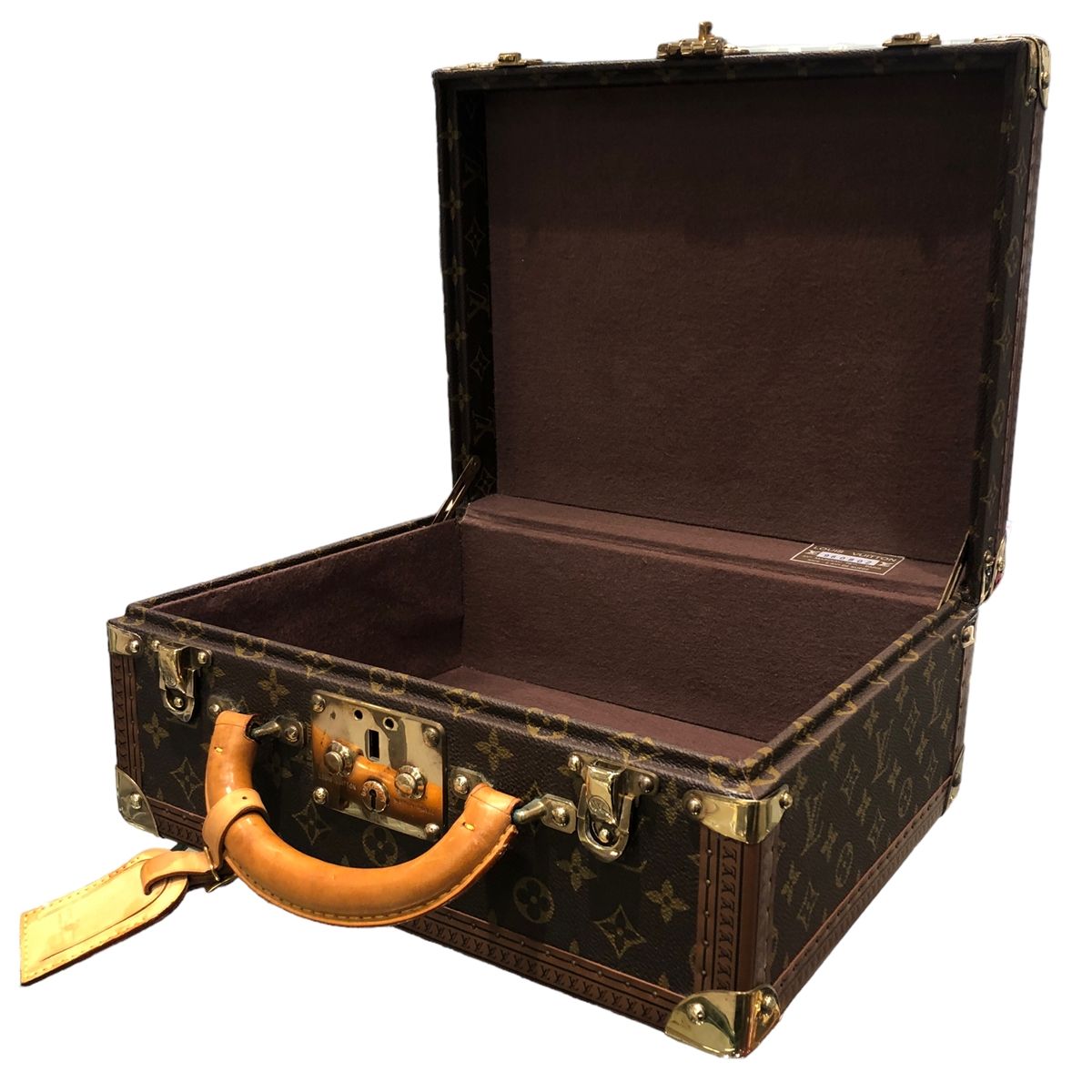 【中古】 LOUIS VUITTON ルイ・ヴィトン 商行為御徒面子 コトヴィル35 モノグラム 特別購入注文 古典的 旅する袋 ブート ※鍵欠品 22028292 MK