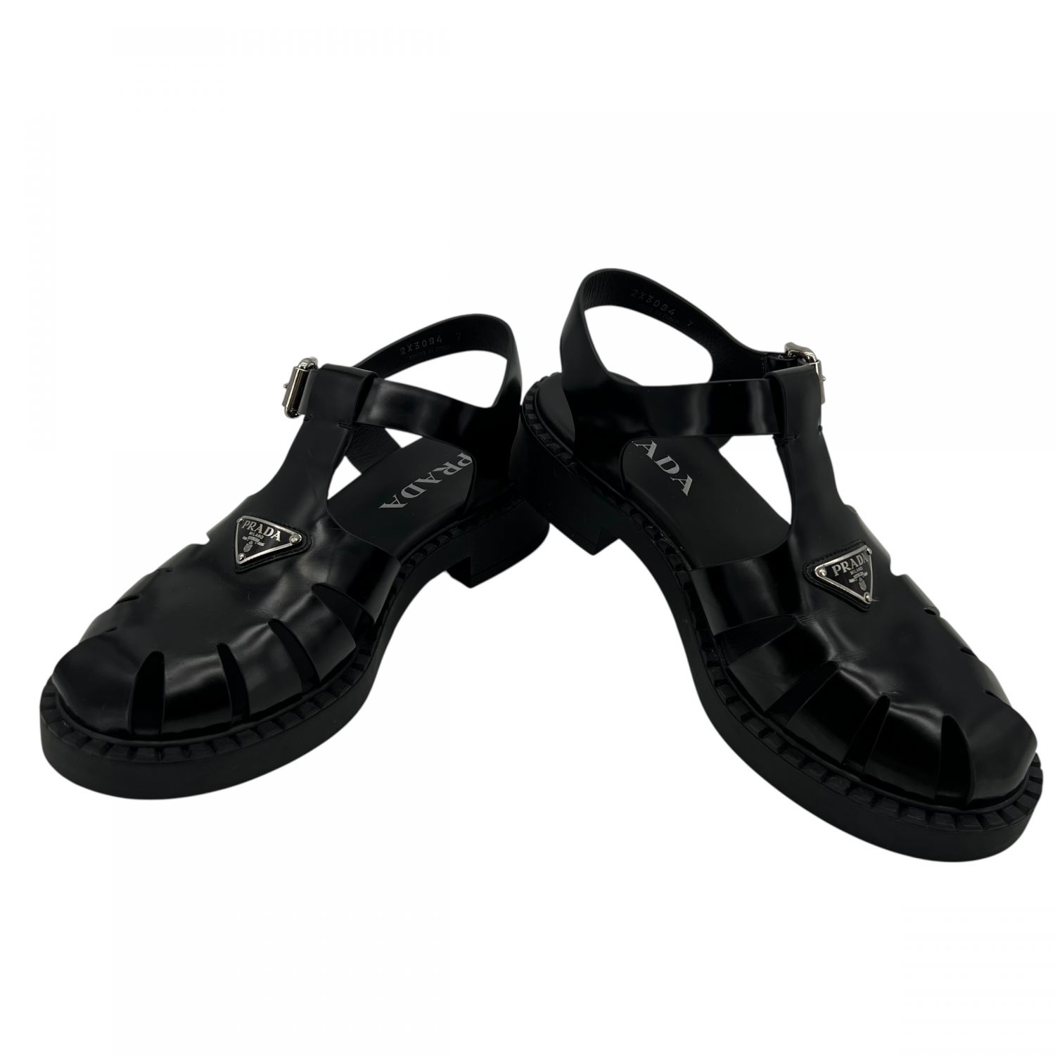 楽天市場】【中古】良品 プラダ PRADA トライアングルロゴ