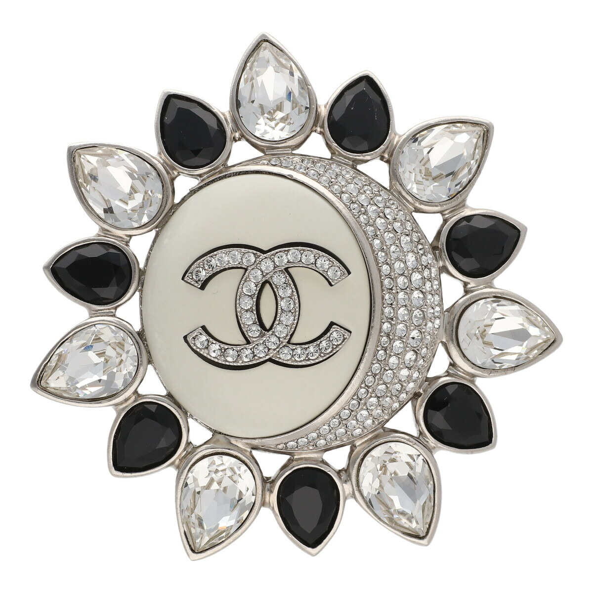 CHANEL エンブレム型ブローチ CHANEL 【純正ラッピング済】 シャネル ココマーク ブローチ CC