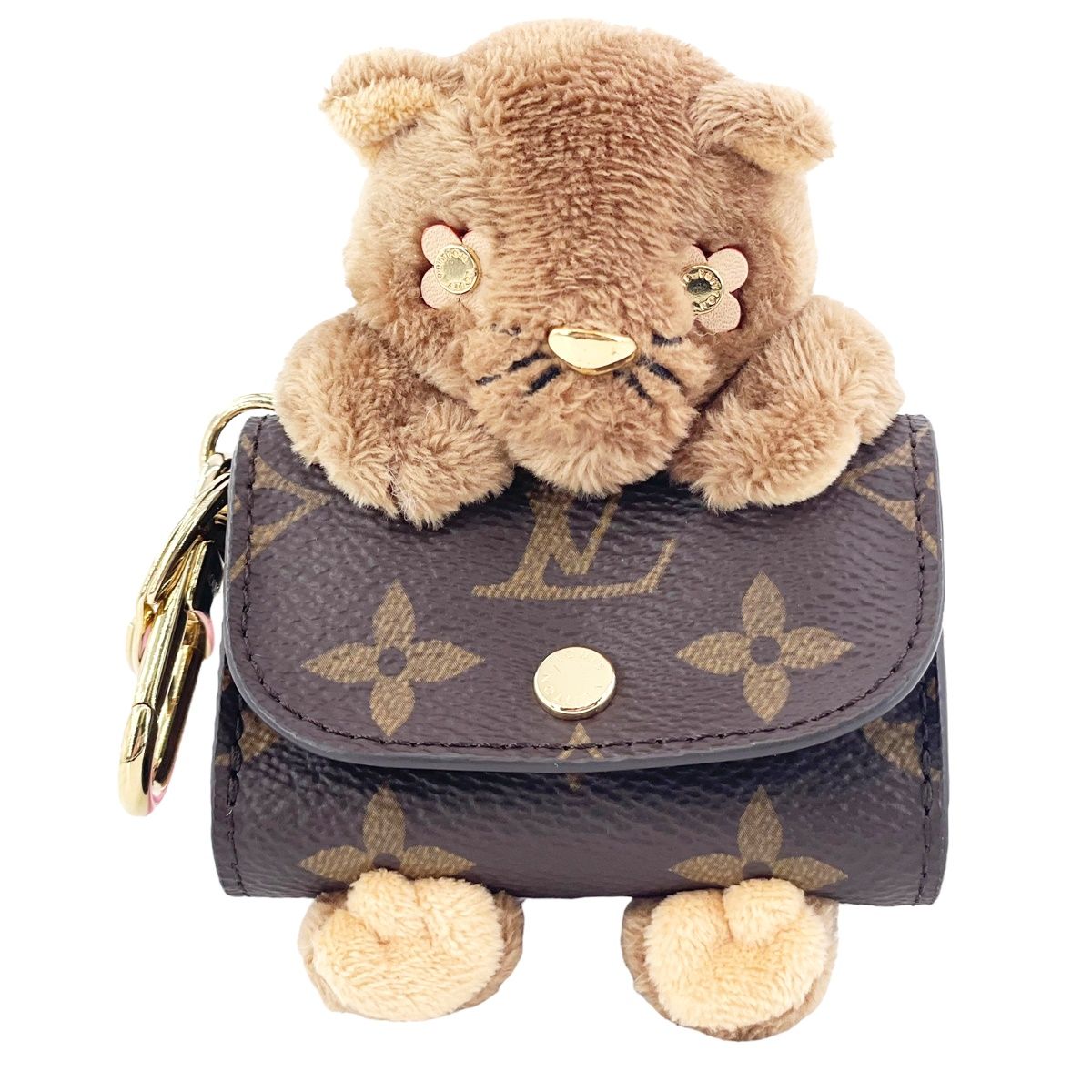 【新品未使用】ルイヴィトン　バッグチャーム・AirPodsケース　LV ay1102_1.jpg