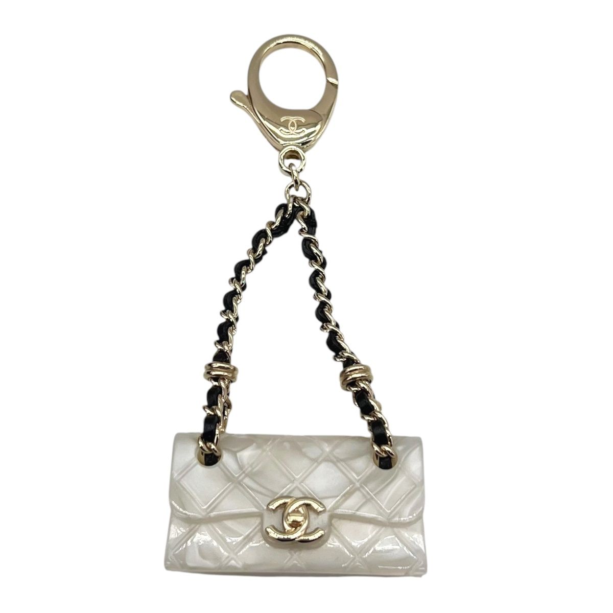 楽天市場】【中古】 CHANEL シャネル マトラッセ バックチャーム