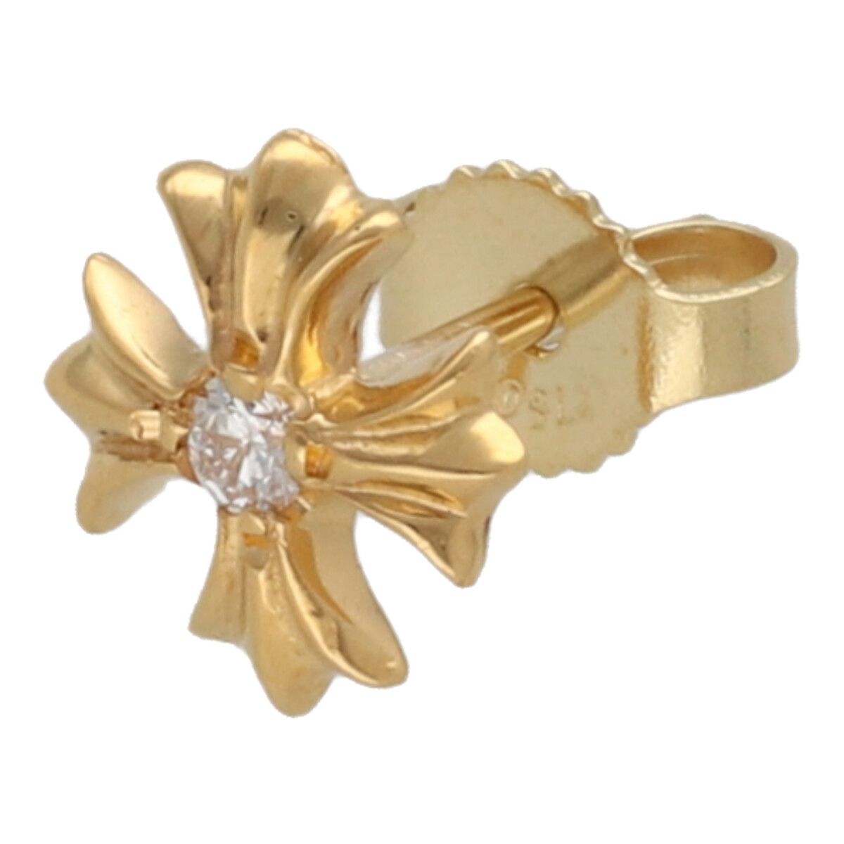 楽天市場】CHROME HEARTS #2 CH PLUS STUD EARRING 22K DIAMOND