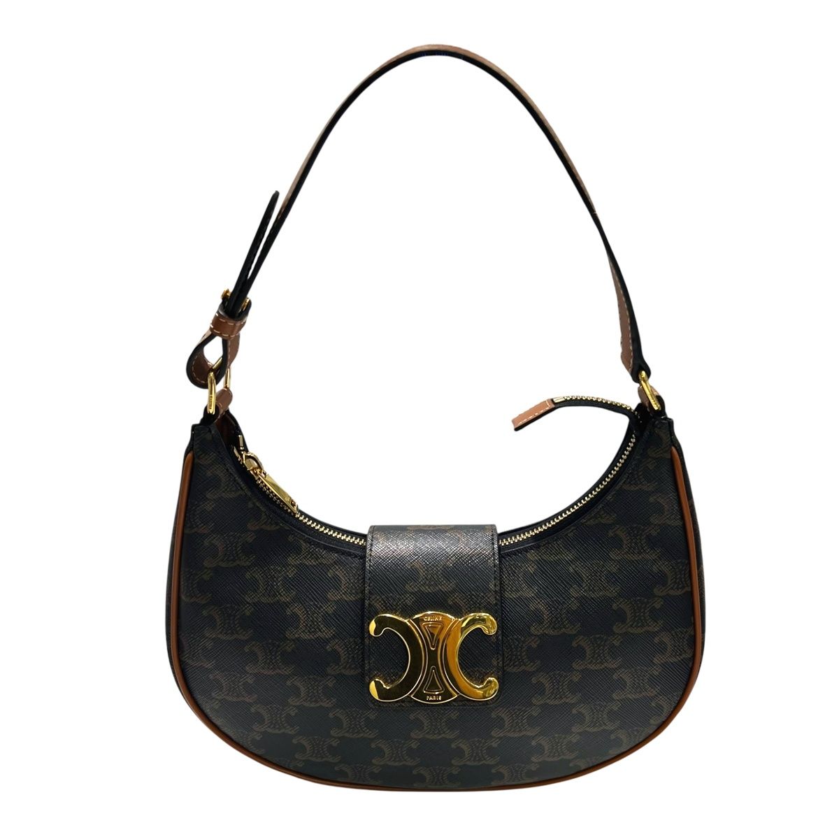 楽天市場】【中古】 セリーヌ CELINE トリオンフ ミニブザス クレア