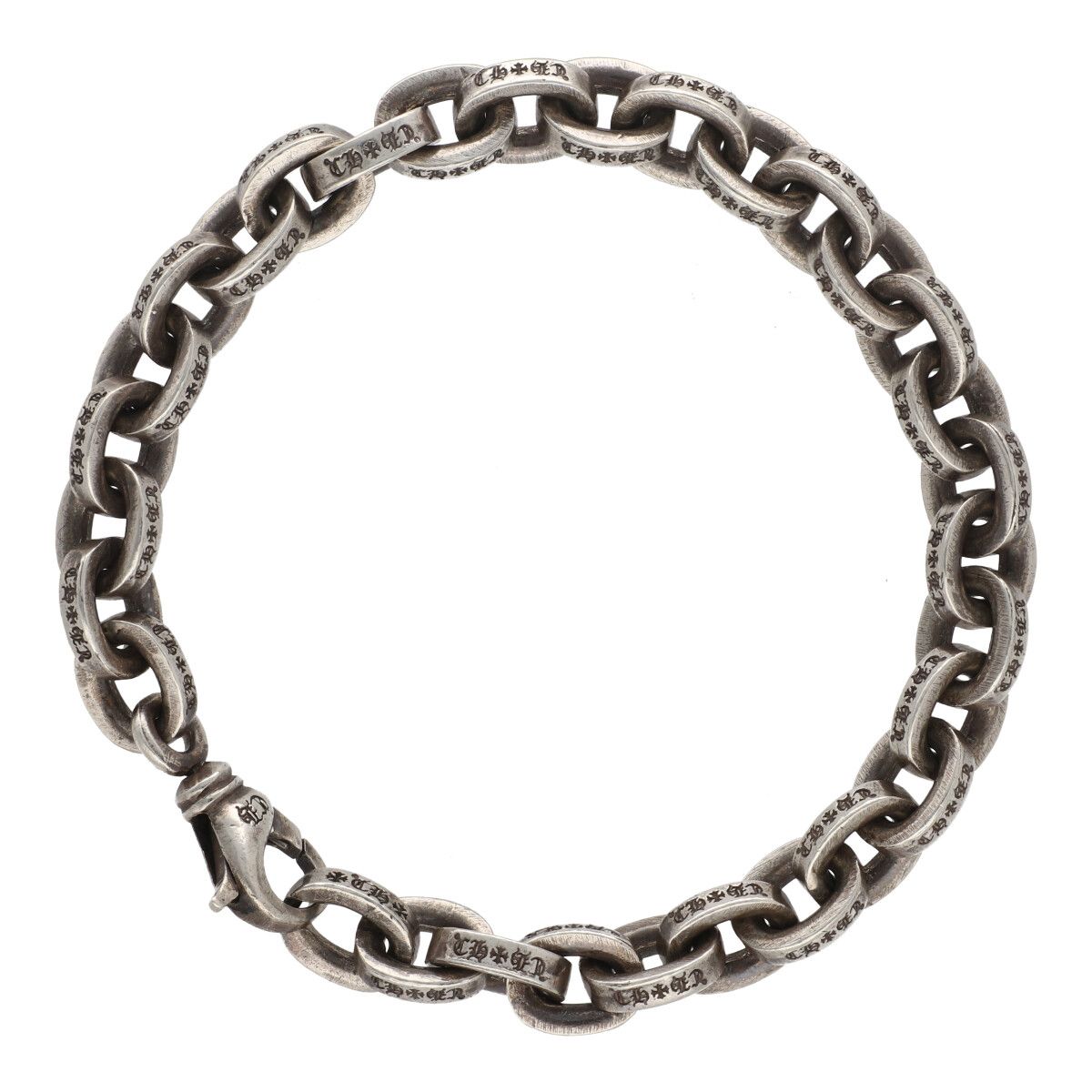 新品　約22cm　ペーパーチェーンブレスレット　silver925 楽天市場】CHROME HEARTS 銀座店 クロムハーツ ラージ ペーパー