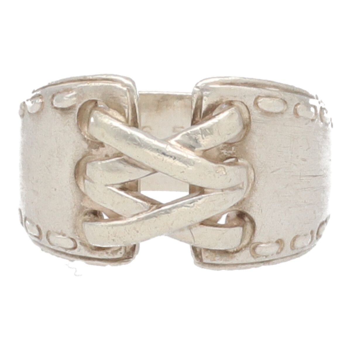 エルメス　メキシココルセット 925シルバー48リング 楽天市場】【返品OK】エルメス メキシコ コルセット リング シルバー