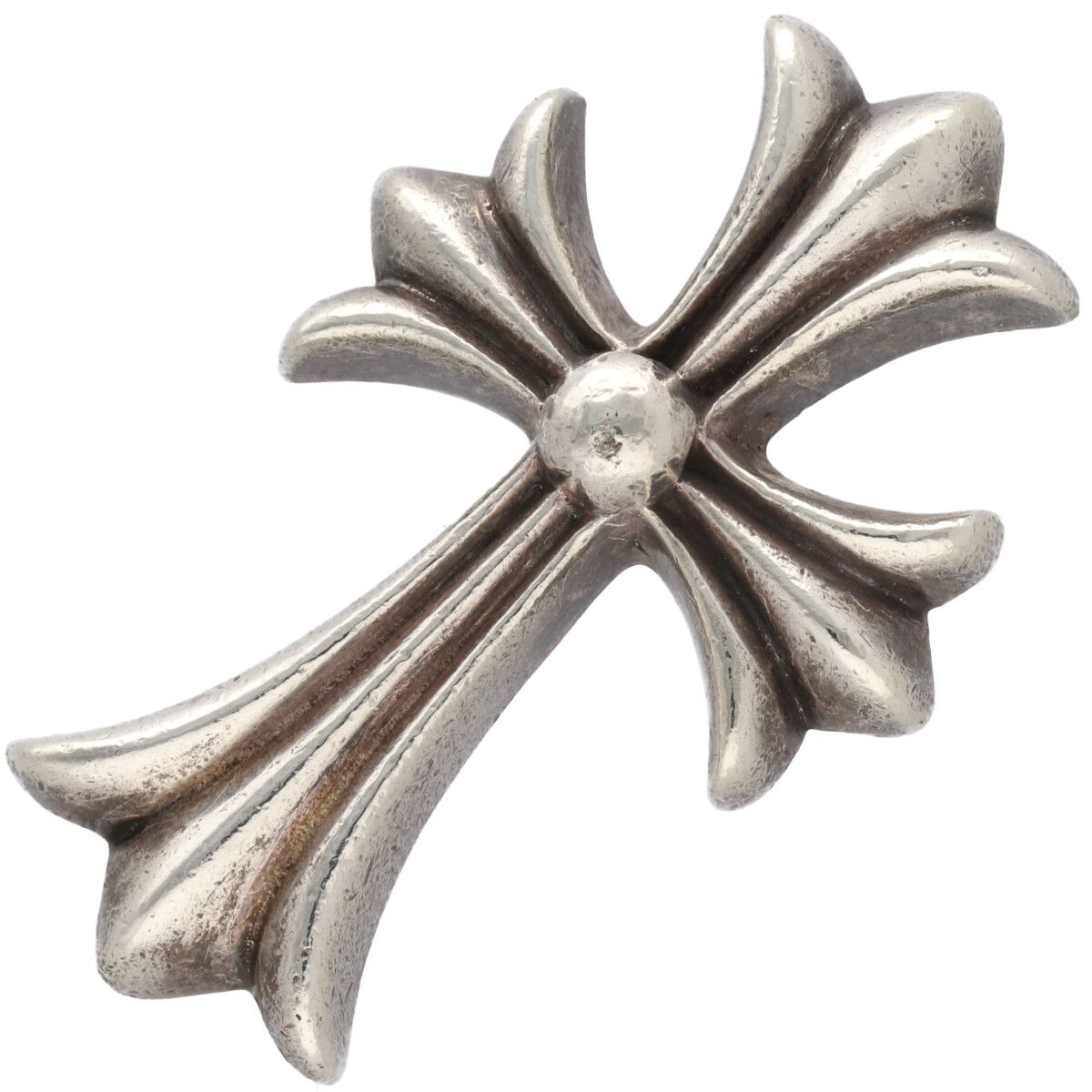 【中古】 CHROME HEARTS クロムハーツ スモールCH差し交わす SV925 しろがね色 首飾り シャンデリヤ いの一番 惹きつける 佩び物 26011206 RS